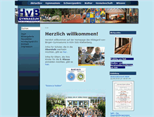 Tablet Screenshot of hvb-gymnasium.de